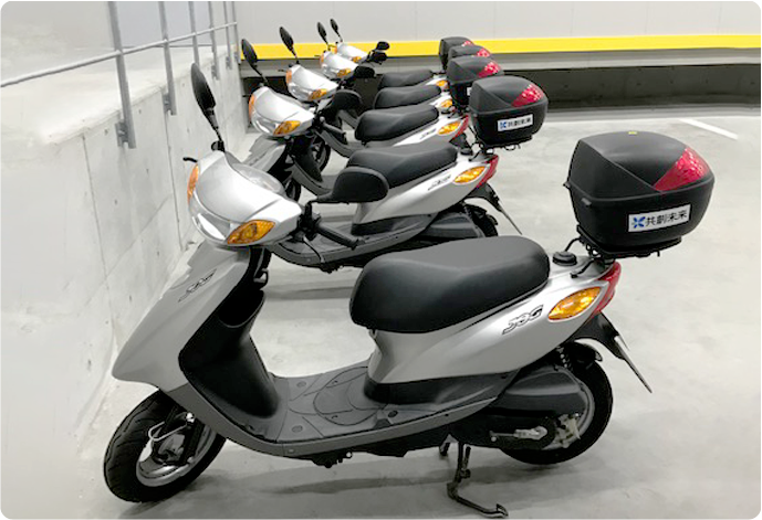 Motorcycles for disaster